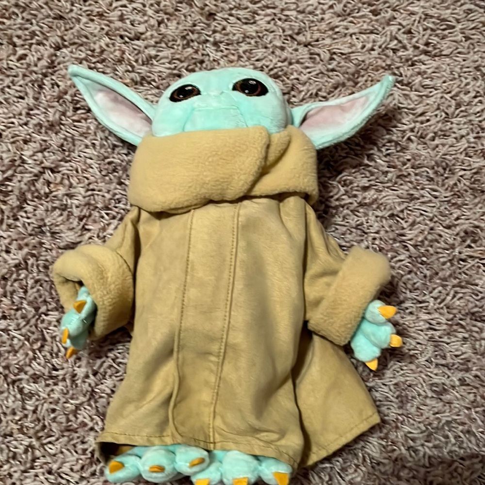 Baby Yoda stuffed toy